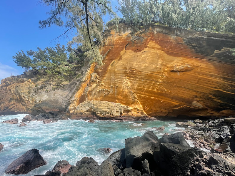 Photo du Cap Jaune à la Réunion