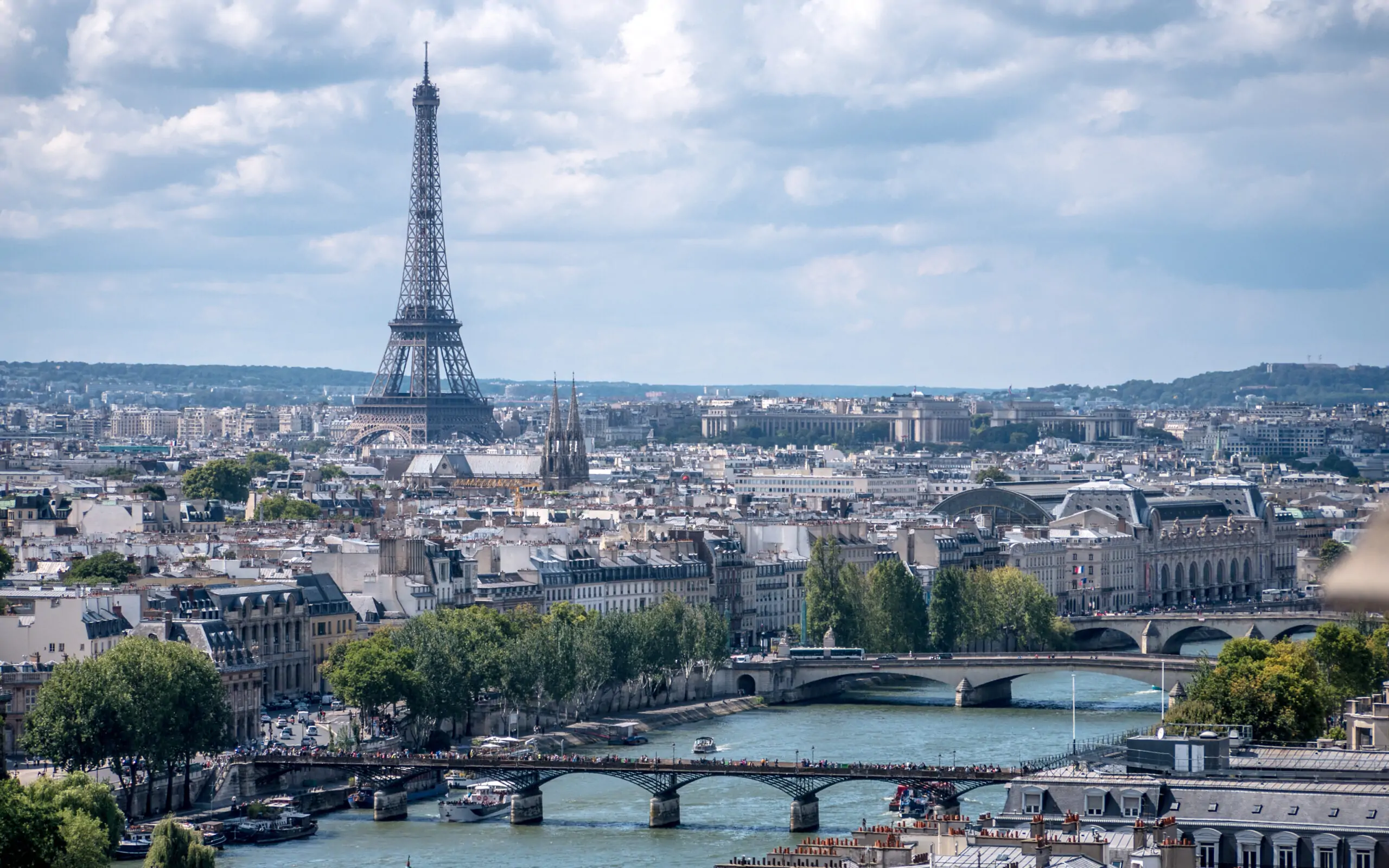 Photo de la vue de Paris