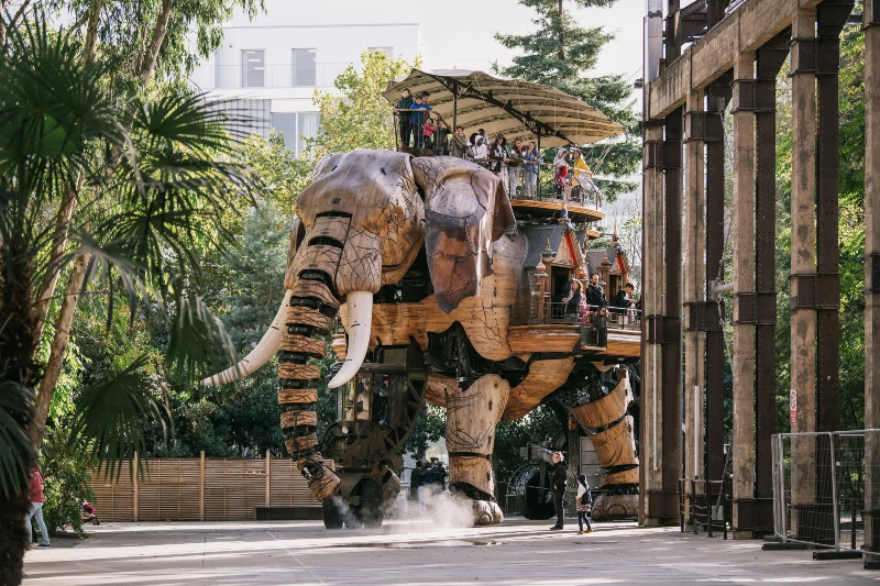 Le Grand Éléphant, Les Machines De L'Île, Nantes © David Gallard Lvan